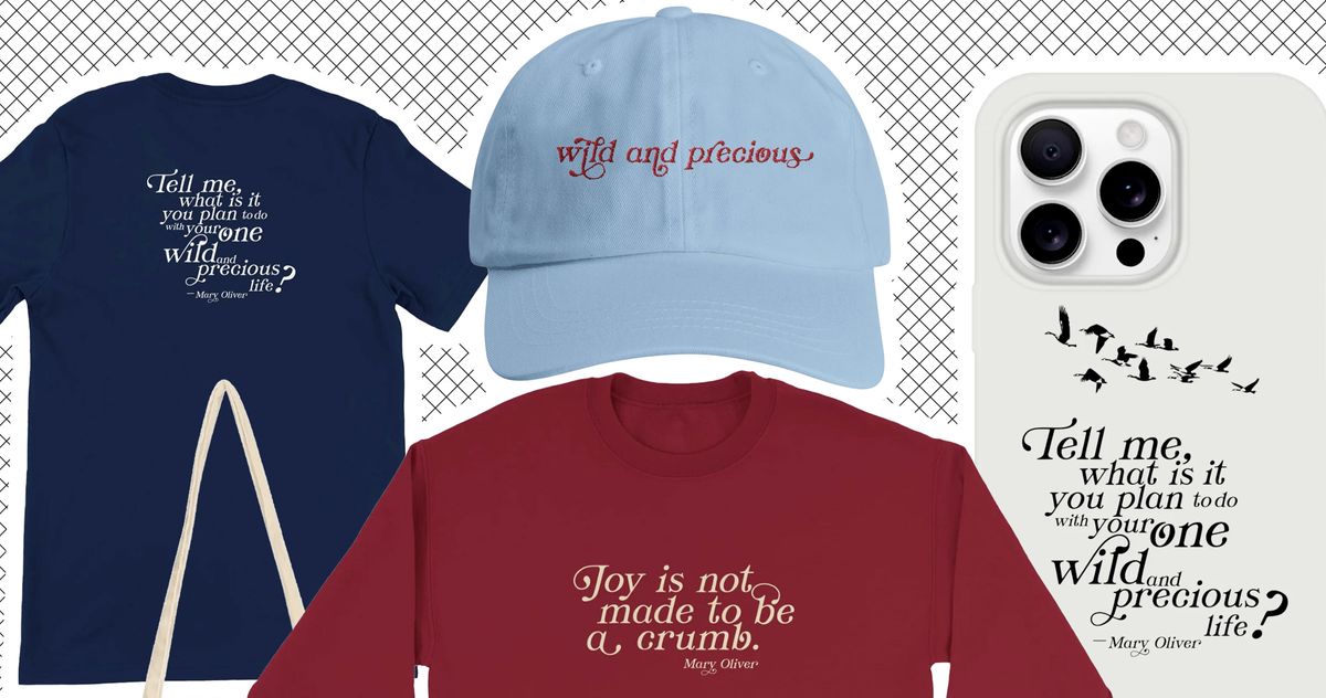 Mary Oliver Now Has a Merch Store, and She’d Hate It