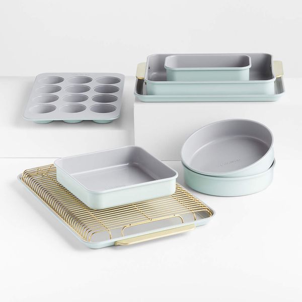 Caraway Silt Green Complete Ceramic Bakeware Set