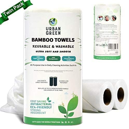PC Green 6 Strong & Absorbent Regular Paper Towel Rolls - 6 ea
