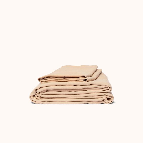 Morrow Heirloom Linen Sheet Set - Queen