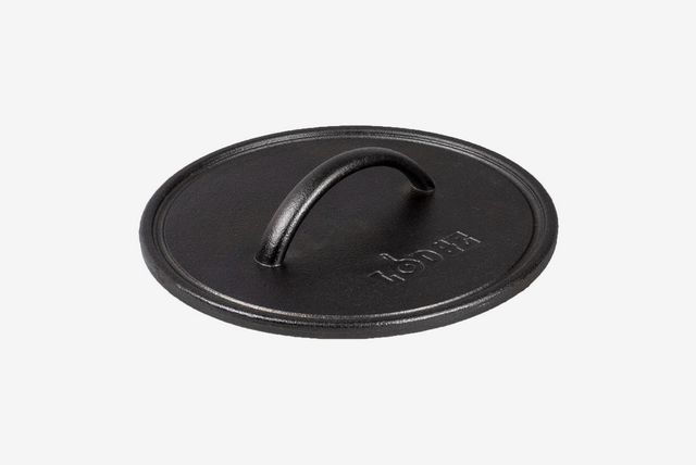Lodge Seasoned Cast-Iron Round Grill Press