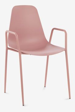 Svelti Dusty Pink Stackable Dining Armchair