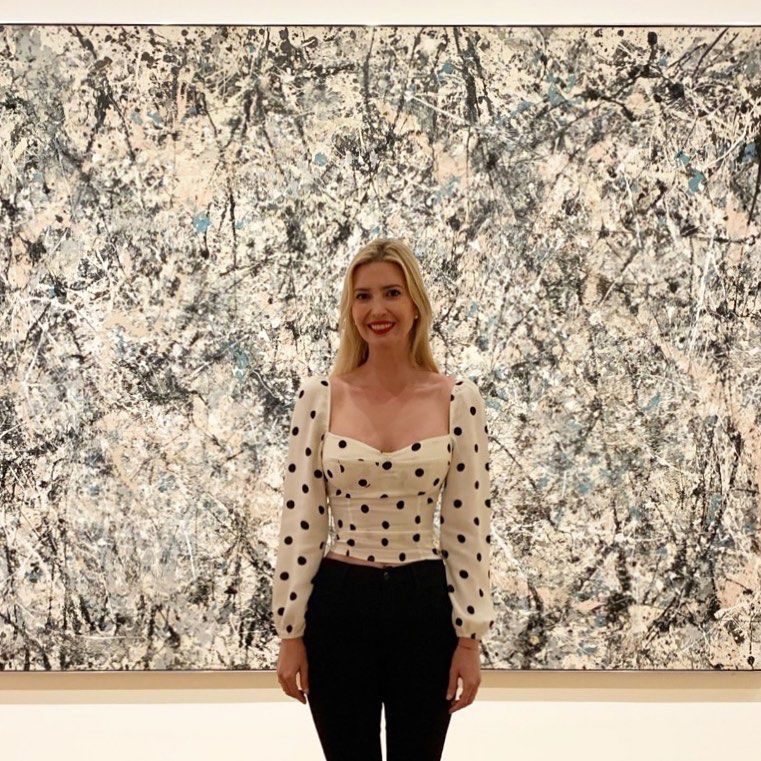 Ivanka Trump Wears Reformation to the Gallery