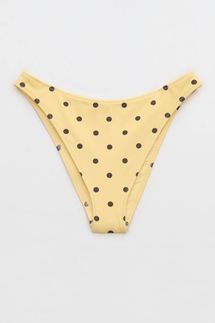 Aerie Mid Rise Cheeky Bikini Bottom
