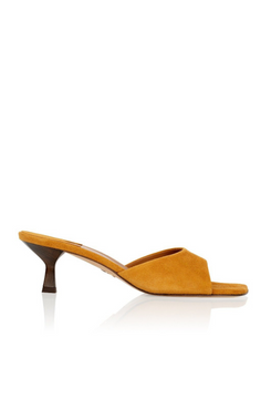 Brother Vellies Tuesday Mule in Mustard