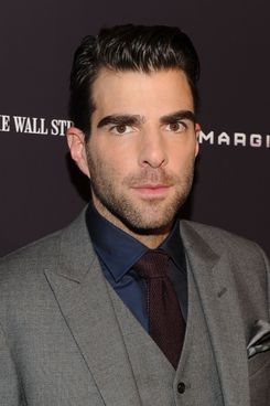 NEW YORK, NY - OCTOBER 17:  Zachary Quinto attends the "Margin Call" premiere at the Landmark Sunshine Cinema on October 17, 2011 in New York City.  (Photo by Jason Kempin/Getty Images)