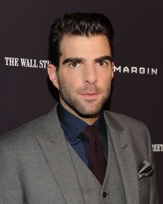 NEW YORK, NY - OCTOBER 17: Zachary Quinto attends the 