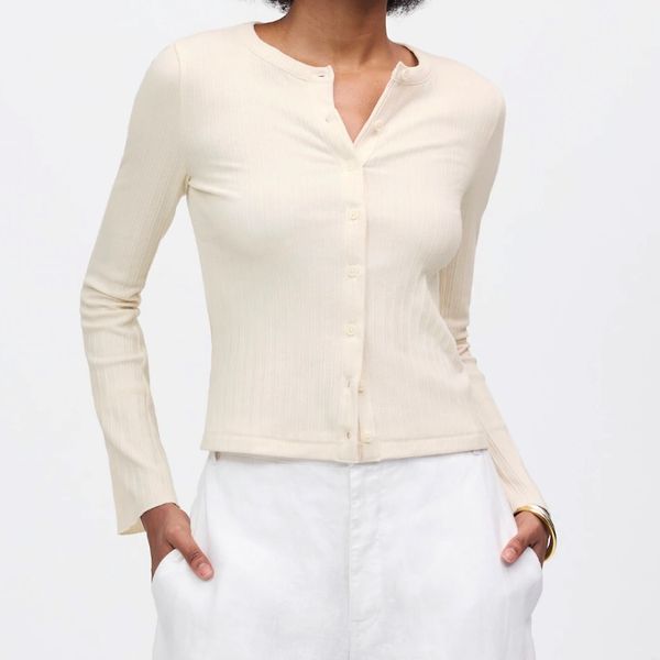 Madewell Flared-Sleeve Cardigan