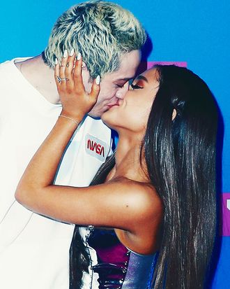 Suckers for Love! Ariana Grande and Pete Davidson Hold Hands as