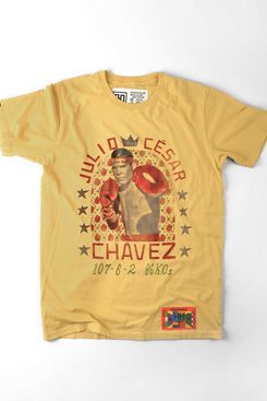 Roots of Fight HHT Chavez Stats Yellow Tee