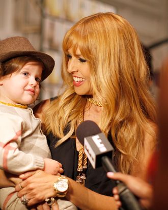 Rachel Zoe and Skylar.