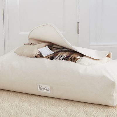 The Laundress Canvas Under Bed Storage Bag