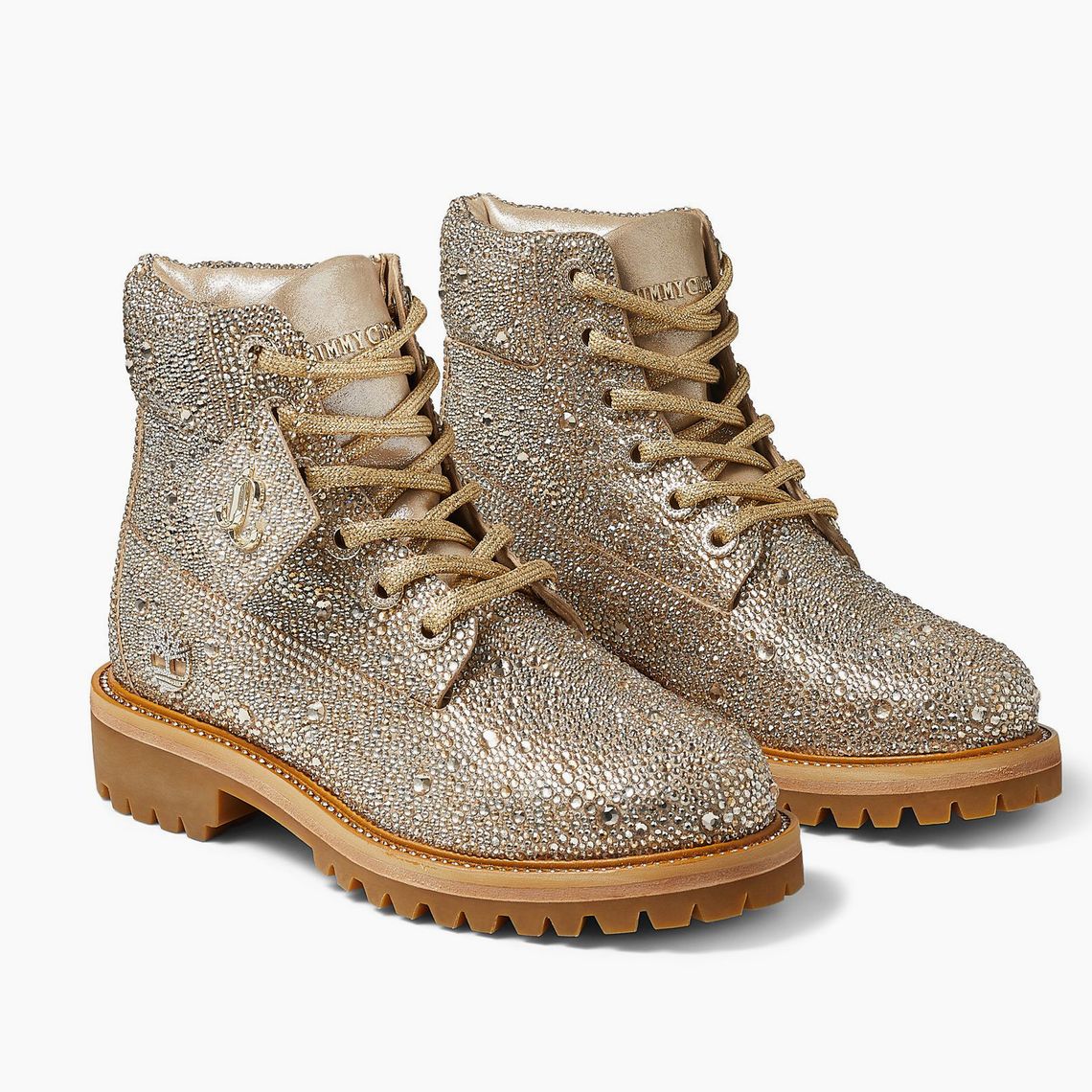 Timberland and Jimmy Choo Collaborated on Sparkly Boots