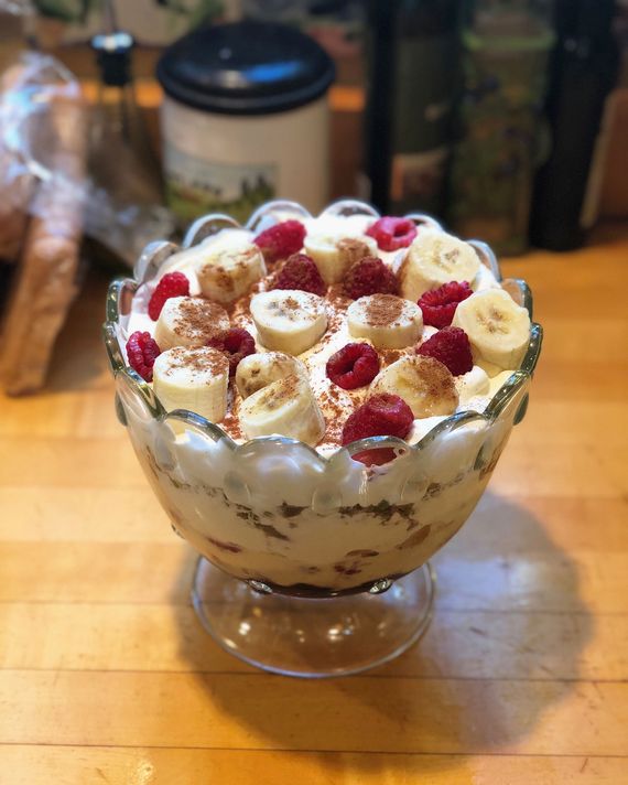 The trifle.
