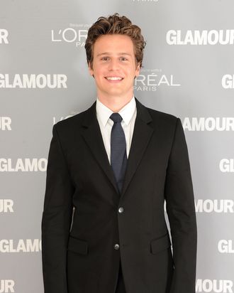 Jonathan Groff attends Glamour's 2011 Women of the Year Awards