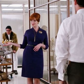 joan holloway purple dress Joan has such an aura around her! Does anyone know where I could buy some  outfits that fit the vibe of what she wears in the show? : r/madmen