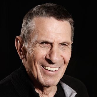 FILE - In this April 26, 2009 file photo, actor Leonard Nimoy poses for a portrait in Beverly Hills, Calif.