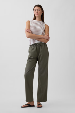Gap Factory Mid Rise Easy Twill Pants