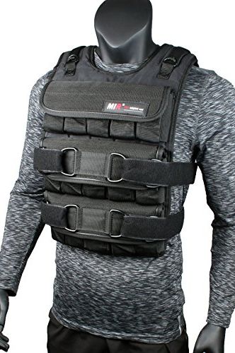 Farabi Adjustable Weighted Vest Crossfit Fitness Weight Jacket Training Workout Excercise 