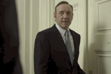 A Collection of House of Cards' Best Frank Underwood Side-Eye GIFs