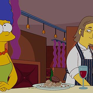 Yes, Wylie Dufresne has finally been Simpsons-ized.