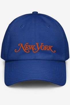 ‘New York’ Magazine Blue and Orange Classic-Logo Hat
