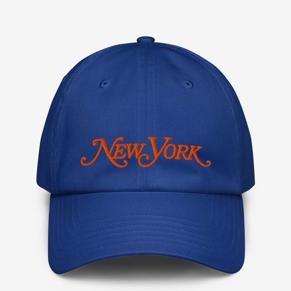 ‘New York’ Magazine Blue and Orange Classic-Logo Hat