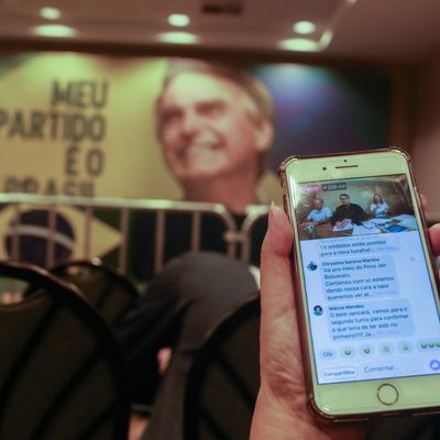 Fake News Has Spread Through WhatsApp in Brazilian Election