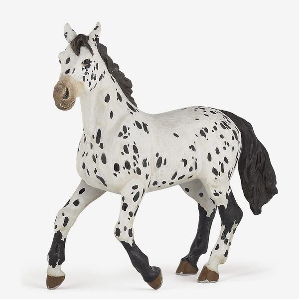Papo Black Appaloosa Horse