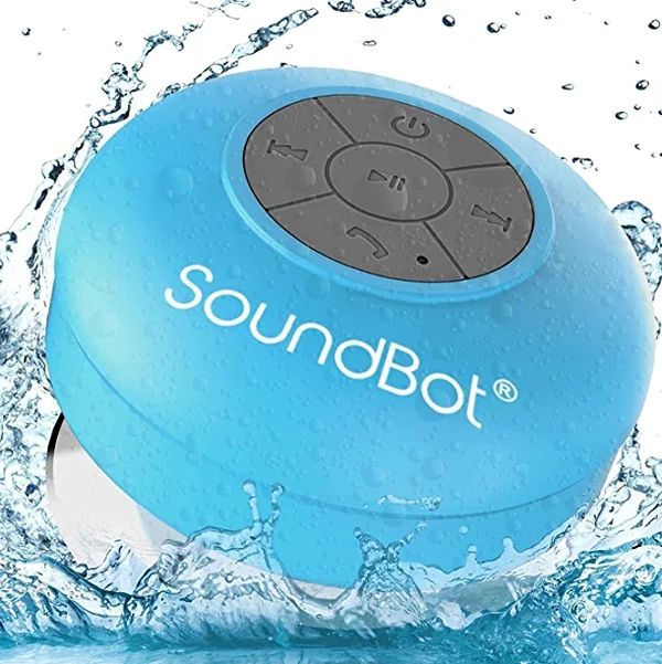 SoundBot SB510 HD Water Resistant Bluetooth 3.0 Shower Speaker