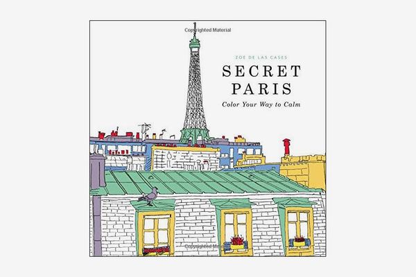 Secret Paris Coloring Book