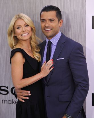 NEW YORK, NY - MAY 23: Kelly Ripa and Mark Consuelos attend the 