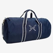 Pottery Barn Kids Navy Trim Solid Mackenzie Duffle Bag