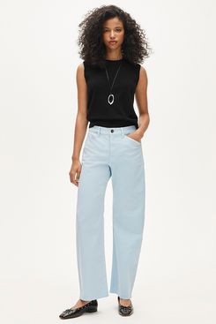 J.Crew Zoe Barrel Pant in Chino
