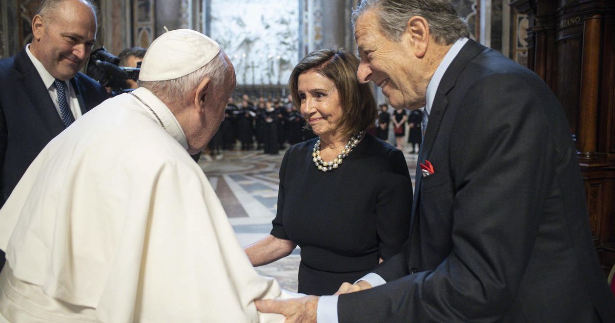 Denied Communion At Home, Pelosi Receives It At The Vatican