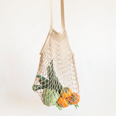 Vegetables in a net bag