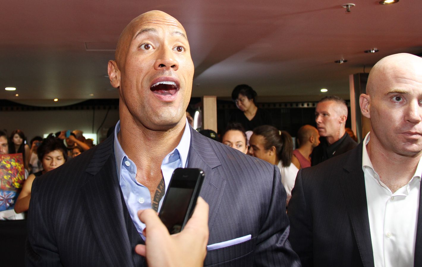 Photos of the Rock Making Normal-Size Things Look Small