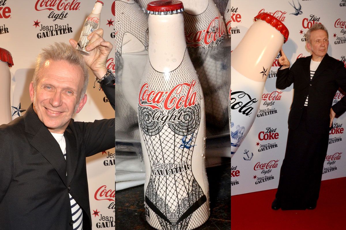 Jean Paul Gaultier Put Corsets on Diet Coke Bottles