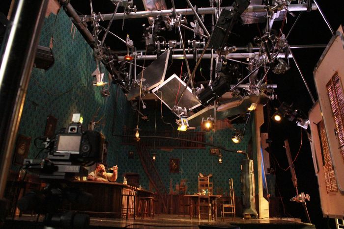 A set at Laika studios.