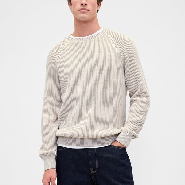 Gap Classic Raglan Crewneck Sweater