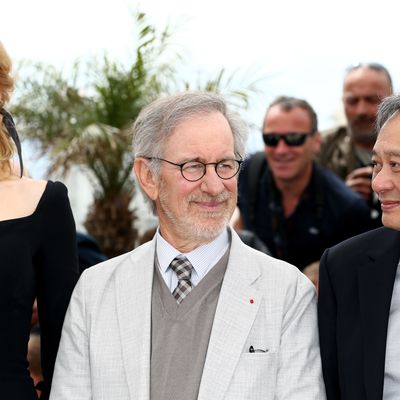 (L-R)Jury members Nicole Kidman, Steven Spielberg and Ang Lee attend the Jury Photocall during the 66th Annual Cannes Film Festival at the Palais des Festivals on May 15, 2013 in Cannes, France. 