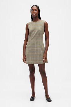 Gap High-Neck Mini Shift Dress