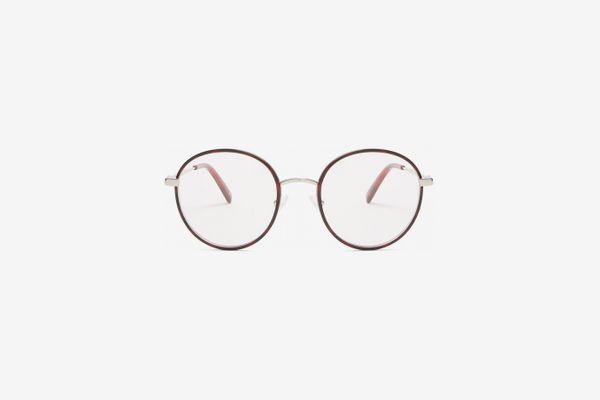 Stella McCartney Round-Frame Metal Glasses
