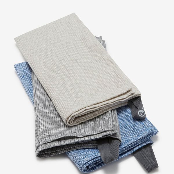 Outlier Grid Linen Towel