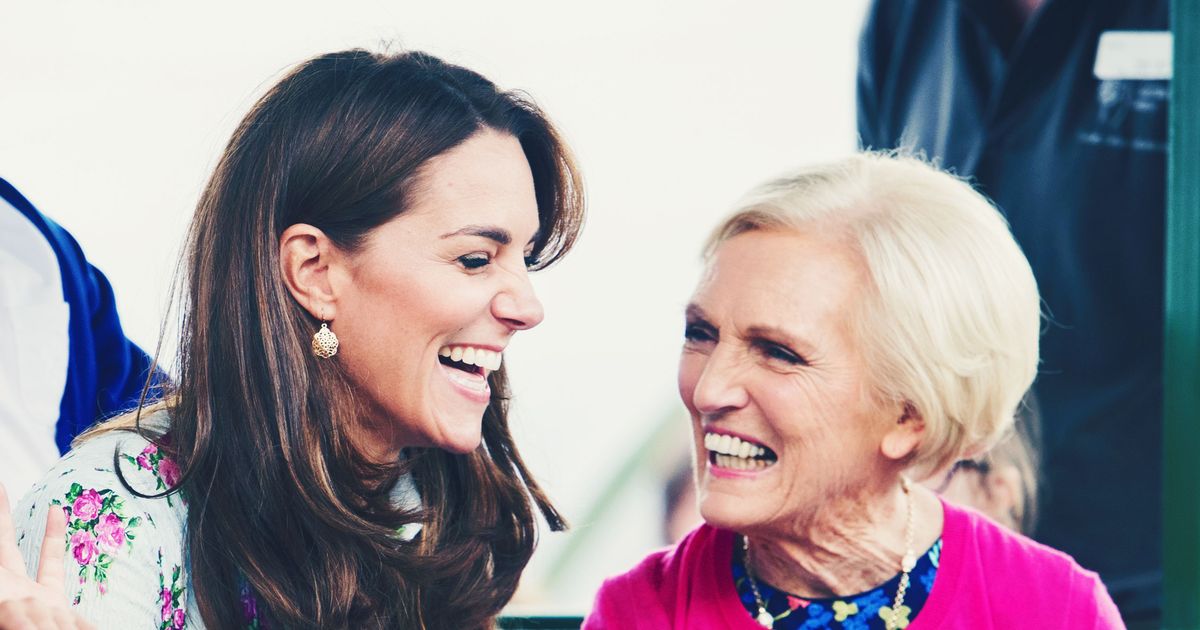 Kate Middleton Mary Berry Laughed Together On Tractor Ride