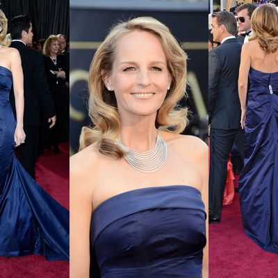 Was Helen Hunt Paid to Wear H&M at the Oscars?