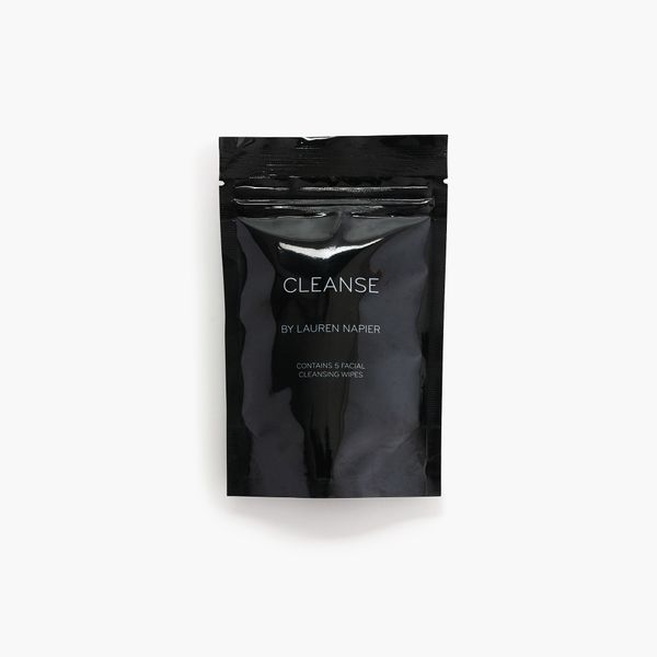 Cleanse by Lauren Napier ® for J.Crew face wipes 5-pack