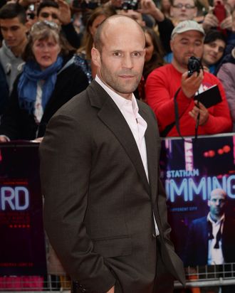LONDON, ENGLAND - JUNE 17: Jason Statham attends the UK premiere of 'Hummingbird' at The Odeon West End on June 17, 2013 in London, England. (Photo by Dave J Hogan/Getty Images)