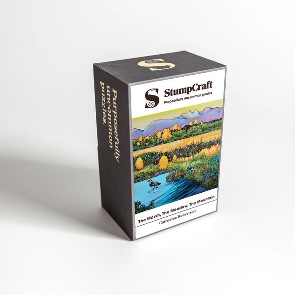 StumpCraft ‘The Marsh, The Meadow, The Mountain’ by Catherine Robertson - 61 Pieces