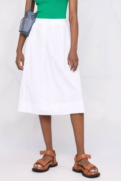 Marni Pleated A-Line Skirt
